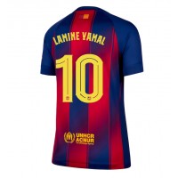 Barcelona Lamine Yamal #10 Domáci Ženy futbalový dres 2025-26 Krátky Rukáv